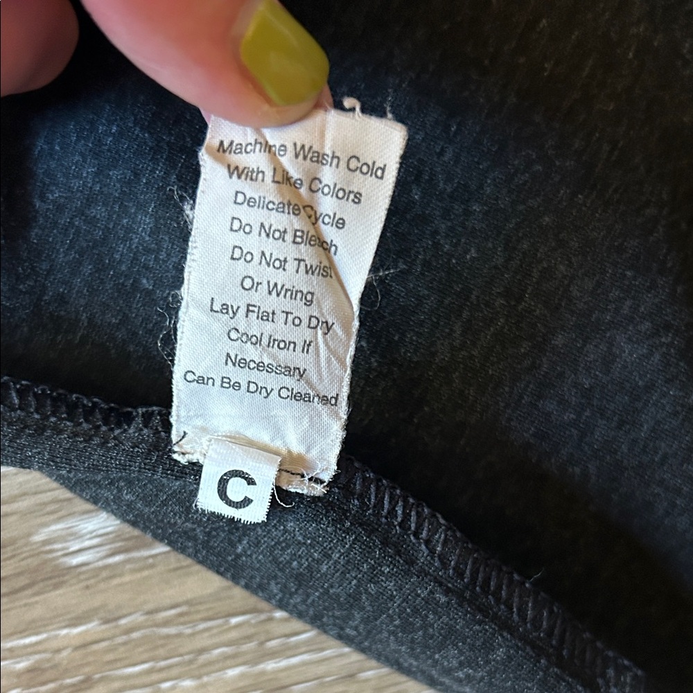 CAbi Charcoal High Waisted Skirt - Picture 5 of 8